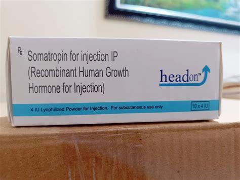 Headon Somatropin Hgh Injections Packaging Size 10 4iu In 1 Injection