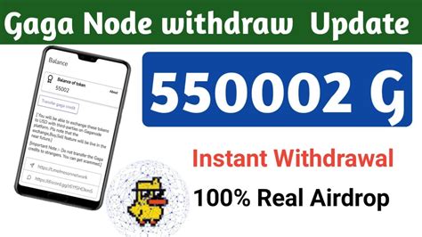 Gaga Node Mining App Gaga Node Airdrop Gaga Node Instant Withdraw