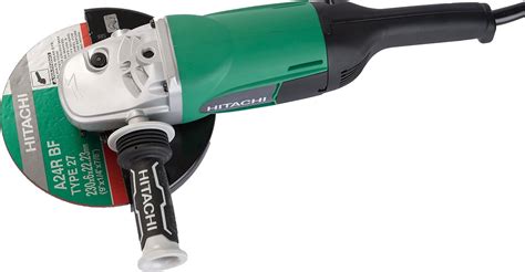 Hitachi G Sc Inch Watt Large Angle Grinder Green Amazon In