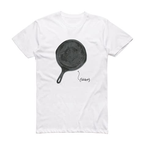 Skillet Skillet Album Cover T Shirt White Album Cover T Shirts