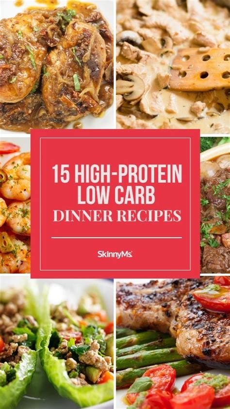 15 High Protein Low Carb Dinner Recipes Low Carb Dinner Recipes