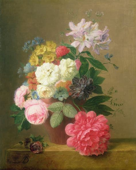 Still Life Of Flowers By Arnoldus Bloemers 283575