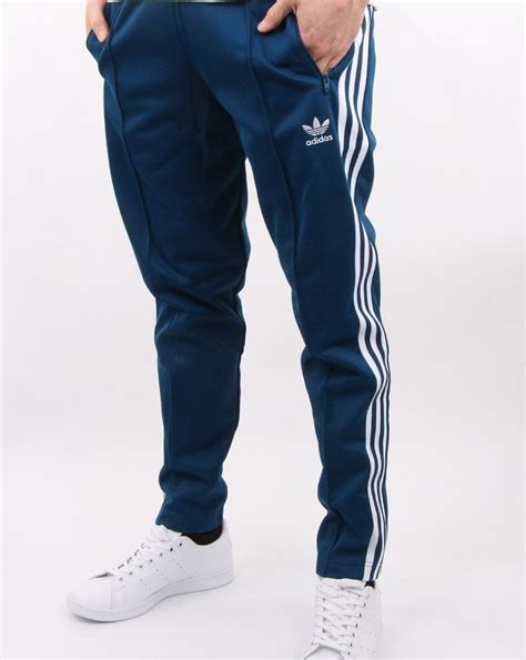 Adidas Originals Beckenbauer Track Pants Deep Blue 80s Casual Classics