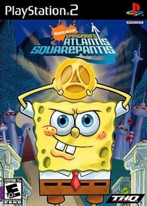 SpongeBob SquarePants Atlantis SquarePantis Sony Playstation 2 Game ...