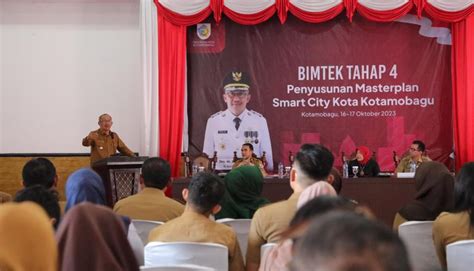 Pj Wali Kota Buka Bimtek Penyusunan MasterPlan Smart City