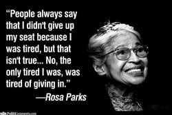 Quotes about Rosa parks bus boycott (13 quotes)