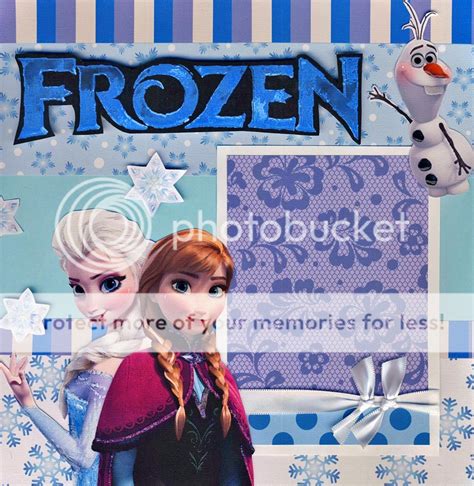 Frozen ~ Disney ~ Girl 2 Premade Scrapbook Pages Paper Piecing ~ By Cherry