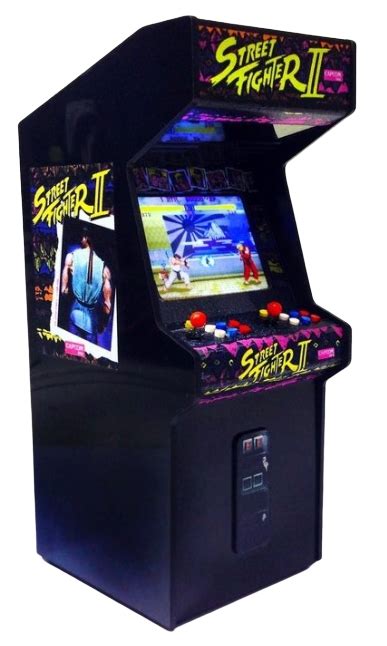 Mini Arcade Decorativo Screen LED Light Up Street Fighter II