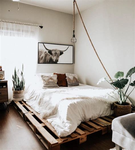 50 Adorable Pallet Bed Ideas You Will Love Crafome Pallet