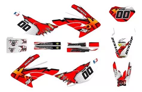 Kit Gráfico Adesivo Tornado Xr 250 0 60mm Moto Trilha Parcelamento