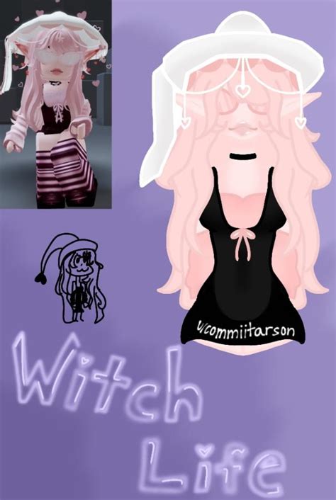 Drew my Halloween costume avatar! I love her! : r/roblox