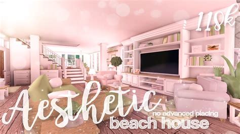 Bloxburg Beach House Aesthetic