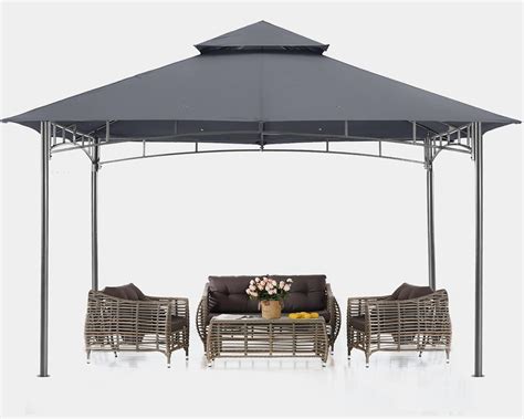 Abccanopy Gazebos For Patios 10x10 Outdoor Steel Frame