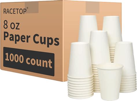 Amazon Racetop Oz Pack Disposable Paper Coffee Cups Paper