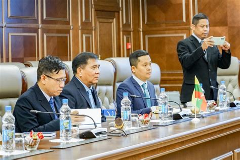 The Delegation Of The Republic Of The Union Of Myanmar Visits RUDN