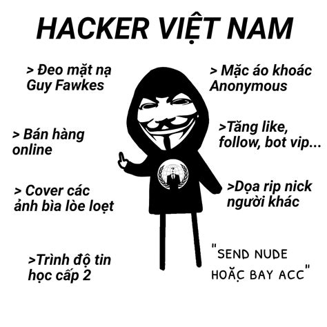 BST +1001 Ảnh Hacker Trẻ Trâu Hài Hước & Độc Đáo Nhất