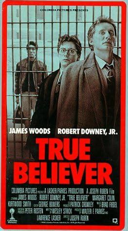 Amazon True Believer James Woods Robert Downey Jr Margaret