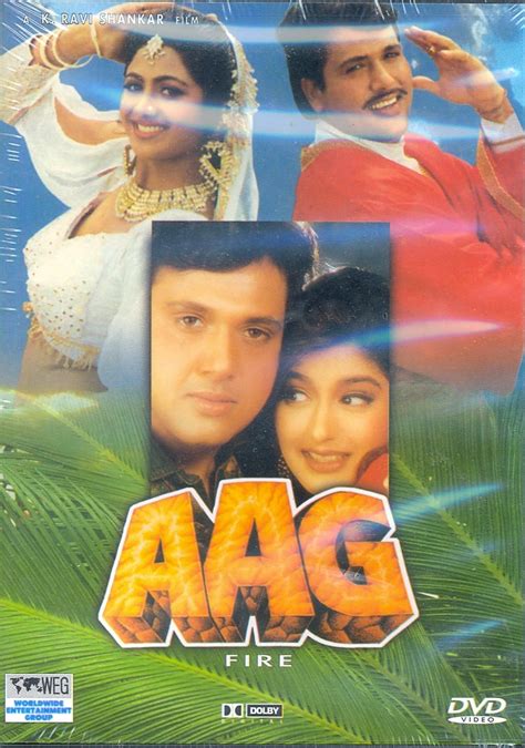 Aag 1994 Hindi Action Film Bollywood Movie Indian Cinema Dvd