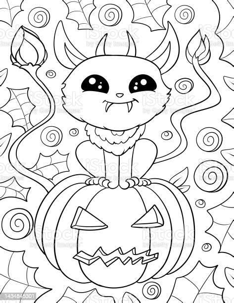 ハロウィン塗り絵 お絵かきのベクターアート素材や画像を多数ご用意 お絵かき イラストレーション カットアウト Istock