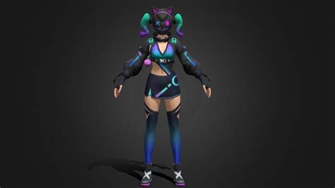 Free-fire-female 3D models - Sketchfab