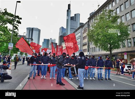 1 5 2024 Erster Mai Demo Demo Zum Ersten Mai In Frankfurt Teilgenommen