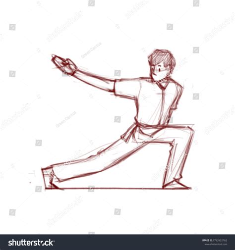 Drawing Fighting Stances