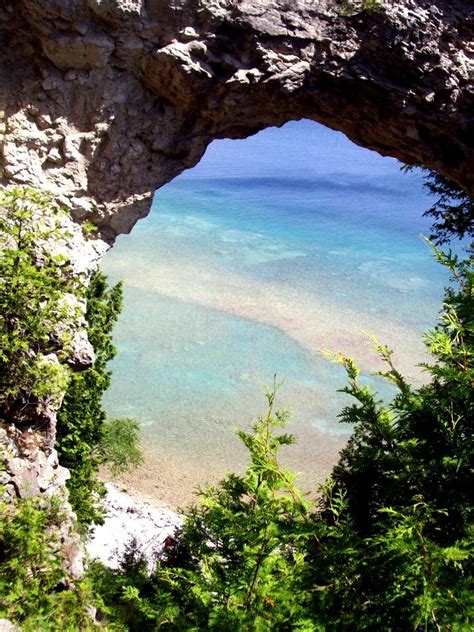 Arch Rock On Mackinac Island Michigan Photographer Chloe Cook Mona