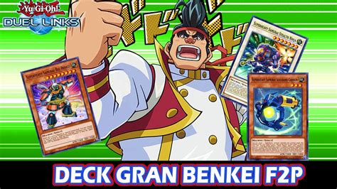 Deck Superheavy Grand Benkei F P Yu Gi Oh Duel Links Youtube