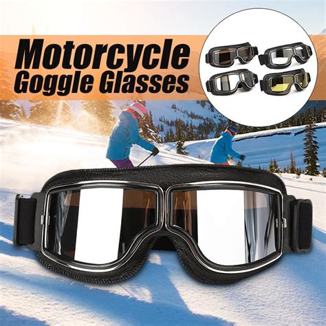 Motorrad Brille Motorrad Flying Scooter Anti Wind UV Nebel Staub Helm