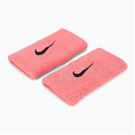 Frotki Na Nadgarstek Nike Swoosh Doublewide Wristbands Szt Pink Gaze