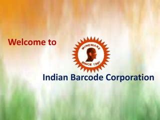 Indian Barcode Corporation Labels and tags for barcode and rfid ...