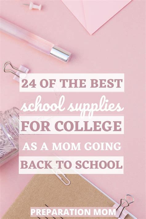 24 Best School Supplies For College For Moms Going Back To School Artofit