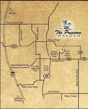 Location - The Preserve at Walden