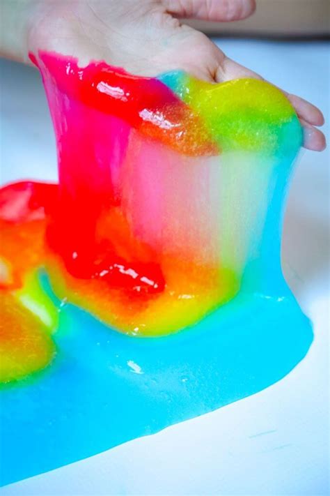 Amazing Multi Colored Slime - Little Bins for Little Hands