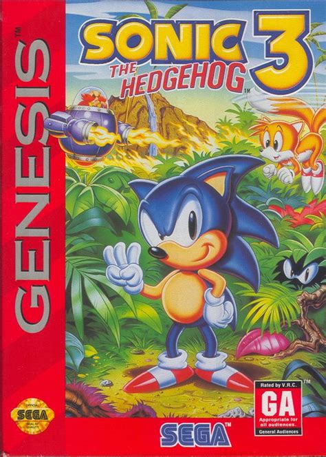 Sonic the Hedgehog 3 box covers - MobyGames