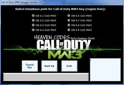 Call Of Duty Modern Warfare Serial Key Generator Stealthlena