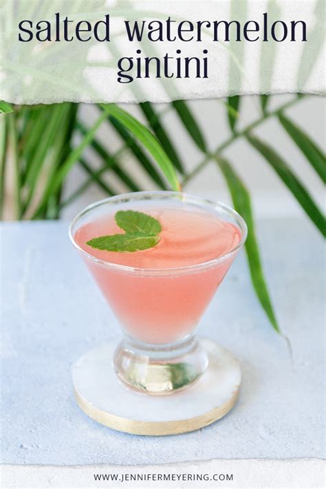 Salted Watermelon Gintini Jennifer Meyering