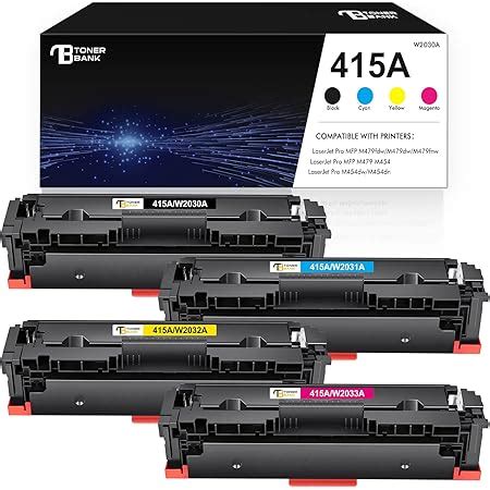 Toner Kingdom 415X Cartouche De Toner Compatible Remplacement Pour HP