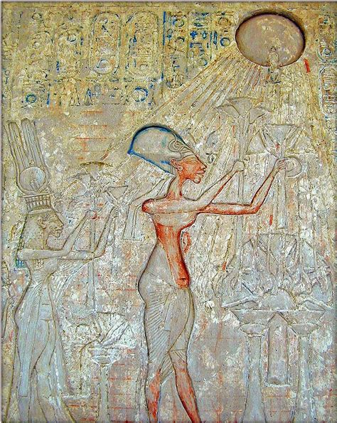 Atenism Ancient Egyptian Monotheistic Religion By Michael Roy