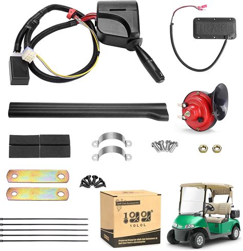 Universal Golf Cart Turn Signal Kit With Horn Brake Pad Hazard Light