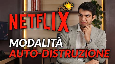 Perché Netflix sta sbagliando TUTTO YouTube