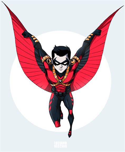 Red Robin By Lucianovecchio On Deviantart