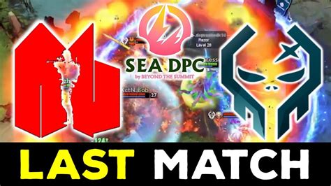 Execration Vs Army Geniuses Last Match Dpc Sea Tour