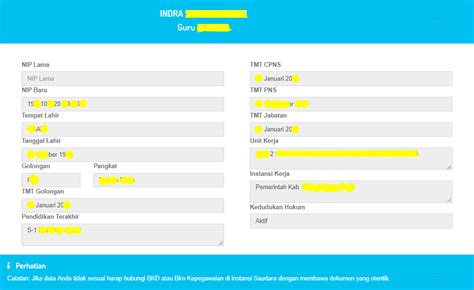 Cara Mudah Cek Profil Pns Di Bkn Kolom Edukasi