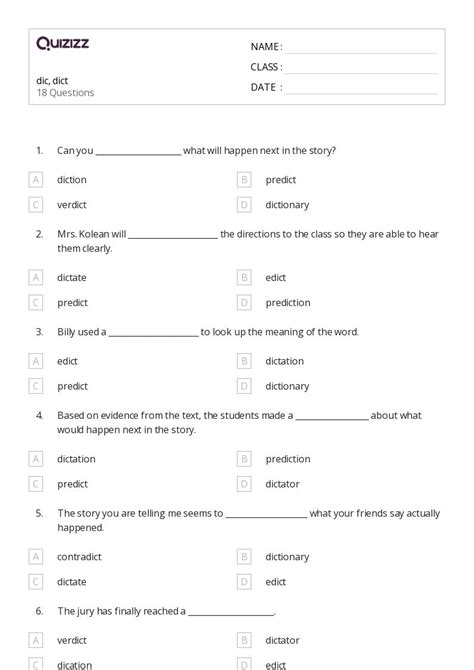 50 Alphabetical Order Worksheets For 6th Grade On Quizizz Free