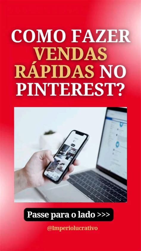 Venda Como Afiliado No Pinterest Venda Online Como Ganhar Dinheiro