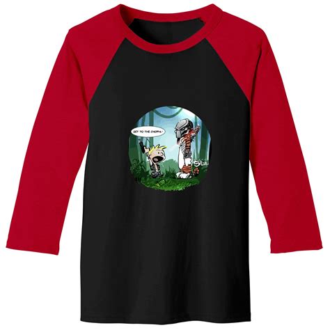 The Calvin And Hobbes Bill Watterson Classic Baseball Tees Sold By