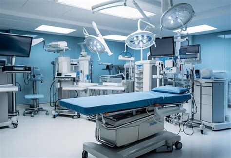 Premium AI Image | Photo of Modern equipment in operating room of the ...