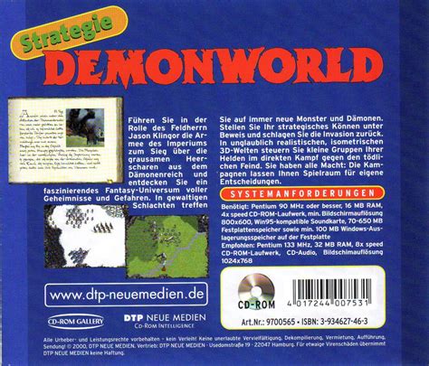 Demonworld Windows Box Cover Art Mobygames