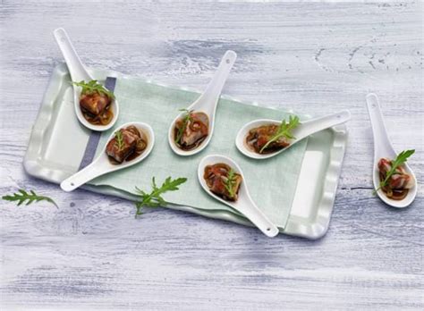 Amuse Hapjes Van Pancetta En Gekaramelliseerde Sjalot Recept